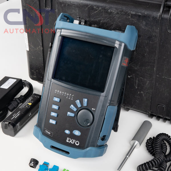 EXFO FTB-200 v2 SM OTDR FTB-7400E-23B-EA w/ FTB-3932X-VFL-EA Test Module