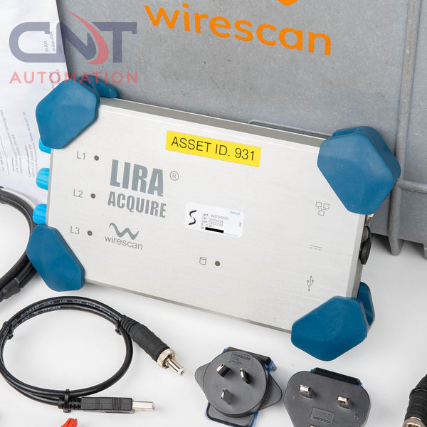 Wirescan LIRA Acquire Cable Diagnostic Data Acquisition Handheld Portable Tool
