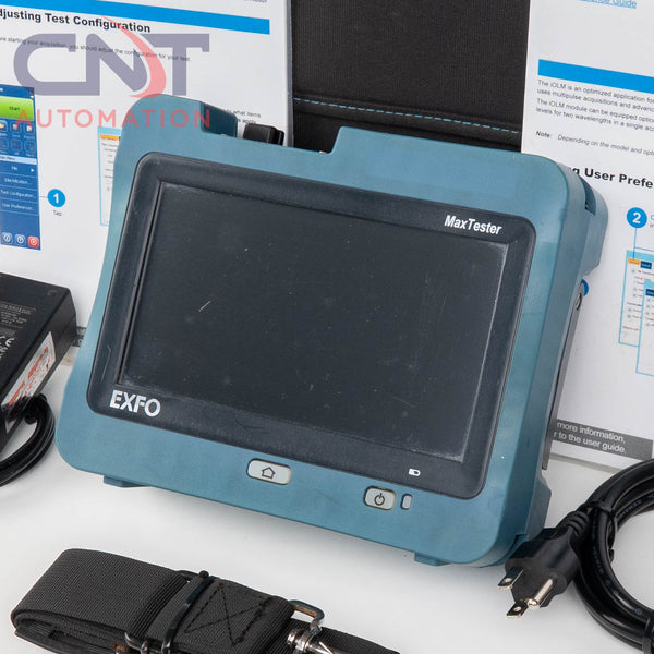 EXFO MaxTester MAX-730C-SM8-EA OTDR & iOLM Fiber Tester 1310/1550/1650nm LIVE