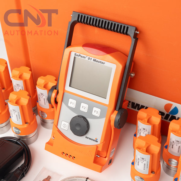SEWERIN SePem 01 Master Water Leak Detection System With 10 Noise Data loggers