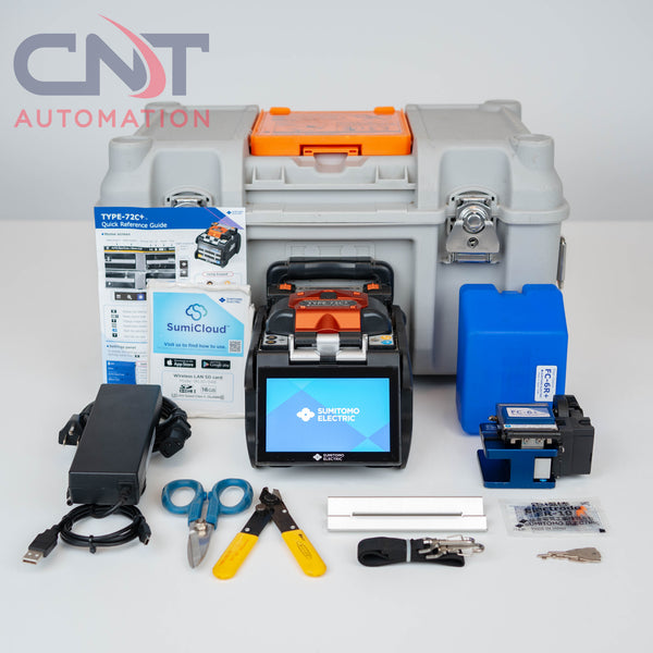 Sumitomo Type-72C+ High Definition Core Aligning Fusion Splicer w/ FC-6+ Cleaver