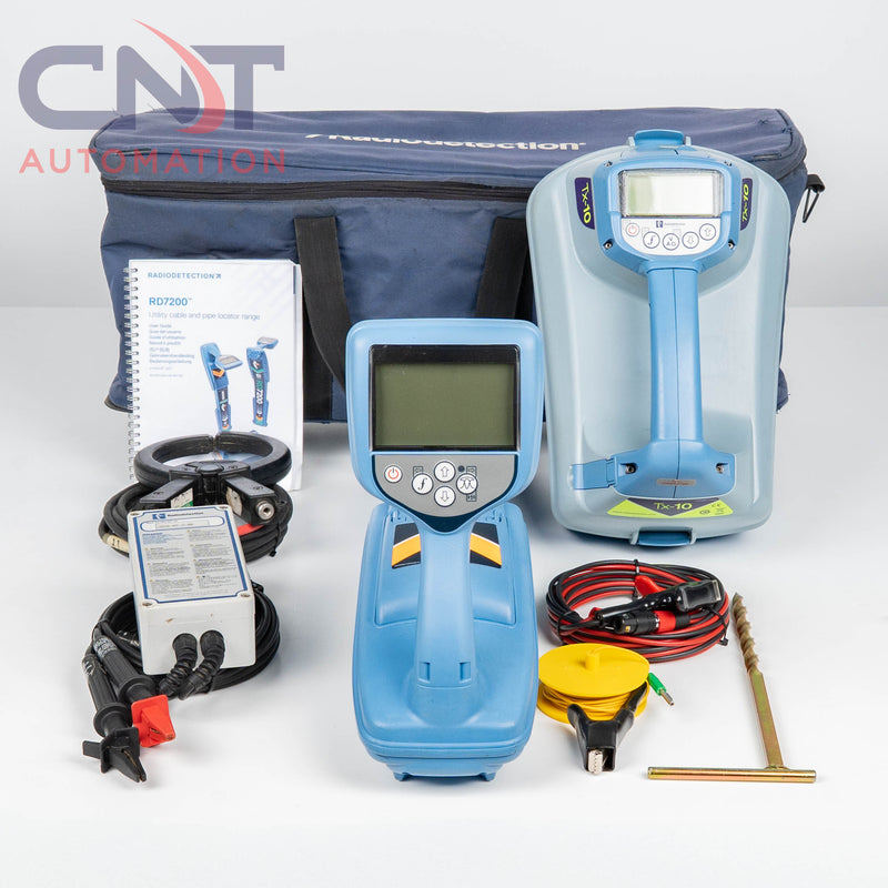 Radiodetection RD7200 Cable and Pipe Locator with Tx-10 Transmitter for Rent