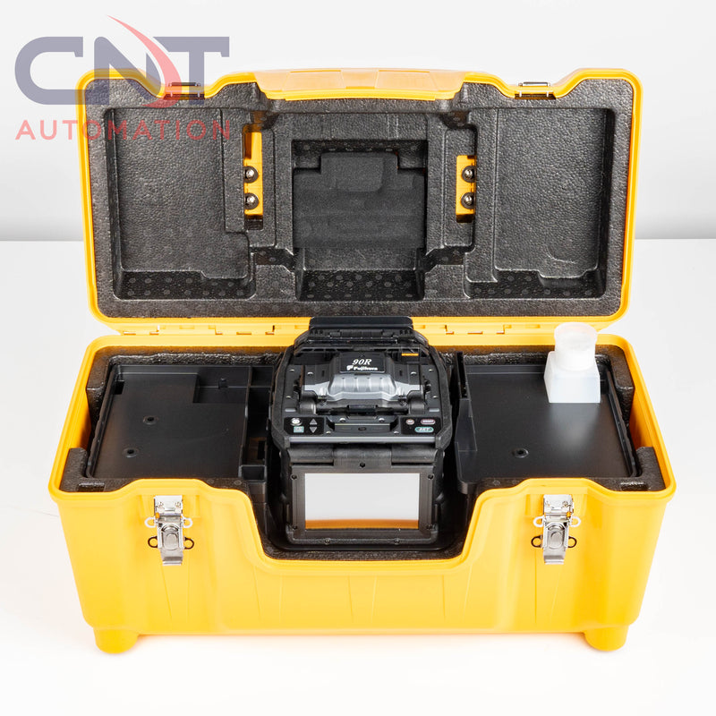 Fujikura 90R Mass Ribbon Fiber Fusion Splicer with CT-50 Cleaver and RS03 Hot Jacket Stripper