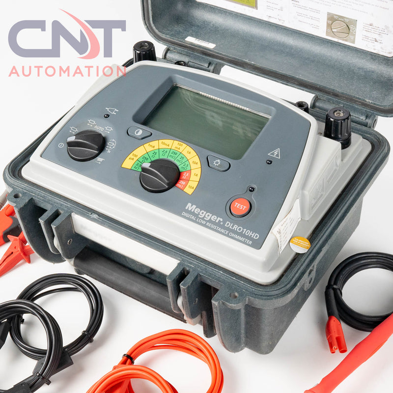 Megger DLRO10HD Digital Low Resistance Ohmmeter for Rent