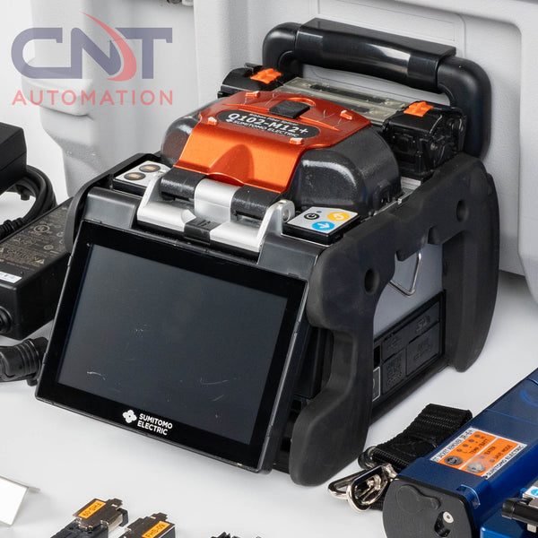 Sumitomo Q102-M12+ Fiber Ribbon Fusion Splicer NanoTune AI System w/ FC-6+ Cleaver