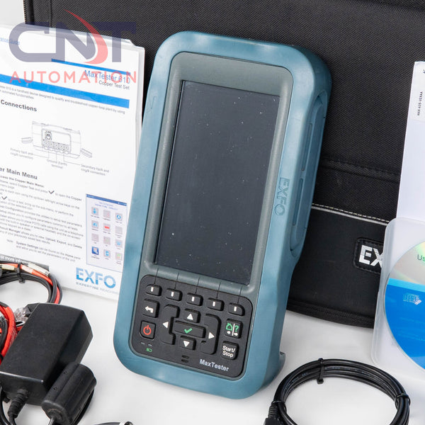 EXFO MaxTester MAX-635-V2XAA Copper DSL VDSL2 Broadband Tester W/ Test Leads