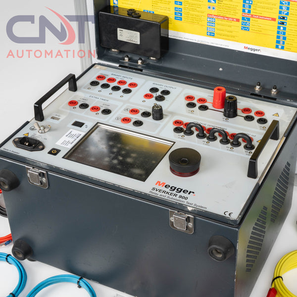 Megger SVERKER 900 Standard Relay Substation Test System CT Magnetization Tester