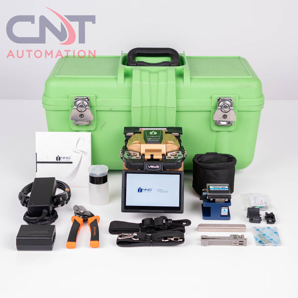 INNO View 5 Core Alignment Fiber Optic Fusion Splicer With AUA-6S Fiber Cleaver