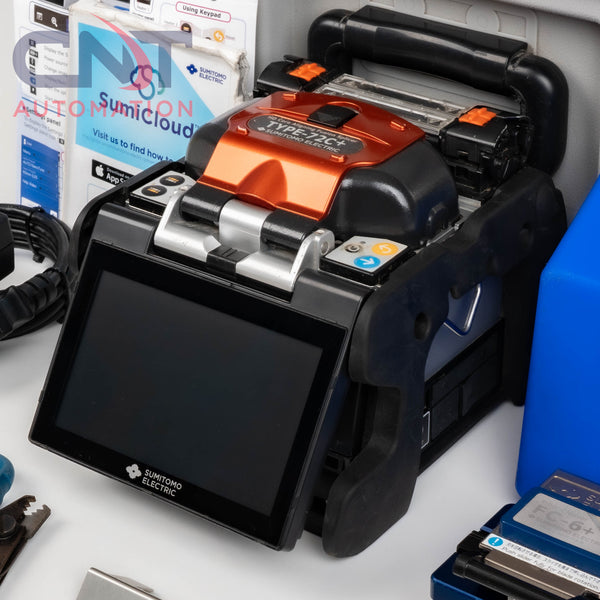 Sumitomo Type-72C+ High Definition Core Aligning Fusion Splicer w/ FC-6+ Cleaver