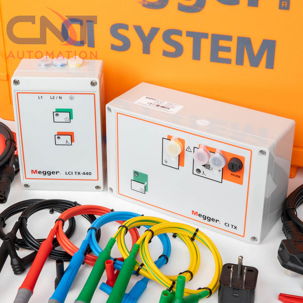 Megger CI System CI TX & LCI TX-440 Cable Identifier for Energized & De-Energized
