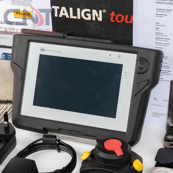 Pruftechnik OptAlign Touch Laser Shaft Alignment Analyzer System ALI 50.200 MOB
