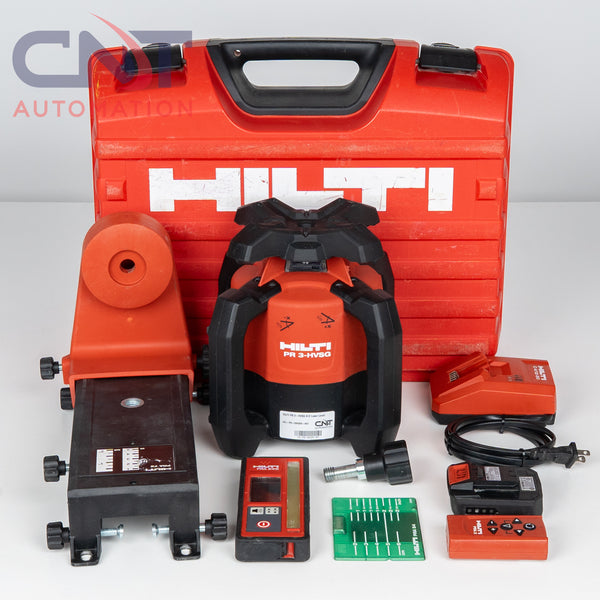 HILTI PR 3-HVSG A12 Indoor Rotating Laser Level w/ PRA 72 Adjustable Wall Mount