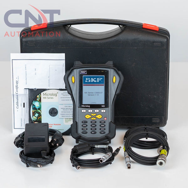 SKF CMXA 44 Microlog MX Series Portable Machinery Diagnostics Vibration Analyzer