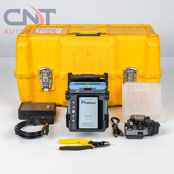 Fujikura 70S+ SM MM Core Alignment Fusion Splicer Kit W/ CT-50 Cleaver