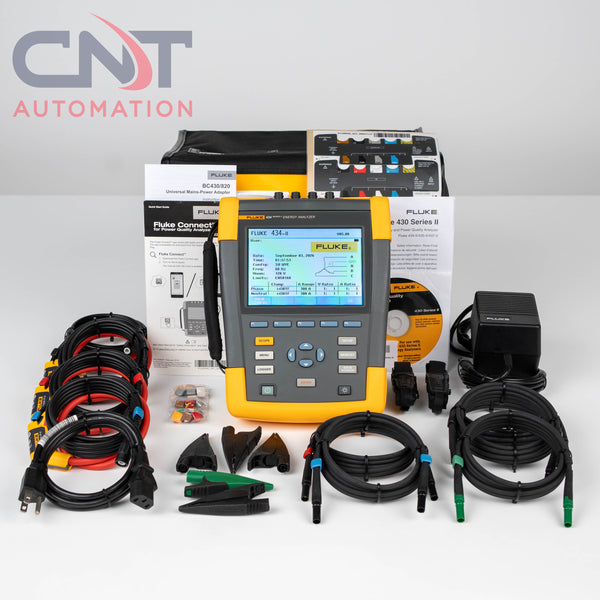 Fluke 434-II 3-Phase Power Quality Energy Analyzer w/ i430-Flex Current Probes