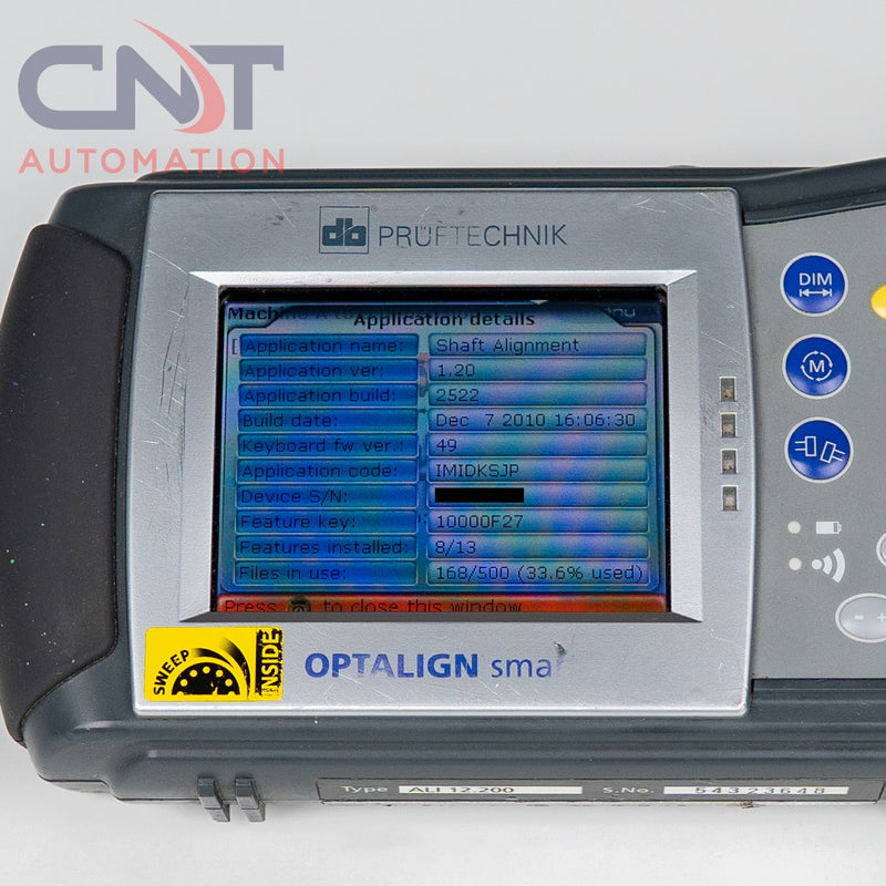 PRUFTECHNIK OPTALIGN Smart ALI 12.200 Industrial Laser Shaft Alignment
