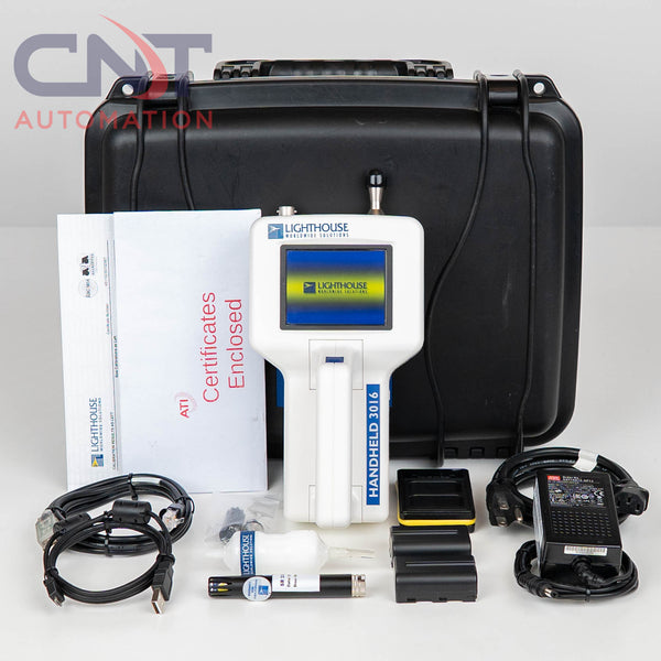 Lighthouse Handheld 3016 Particle Counter 6-Channel Cleanroom Monitor w/ TRH Probe