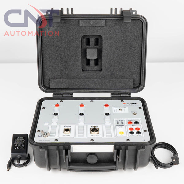 Megger BRS503 Breaker Simulator Analyzer Tester W/ Digital Analog Motion Outputs
