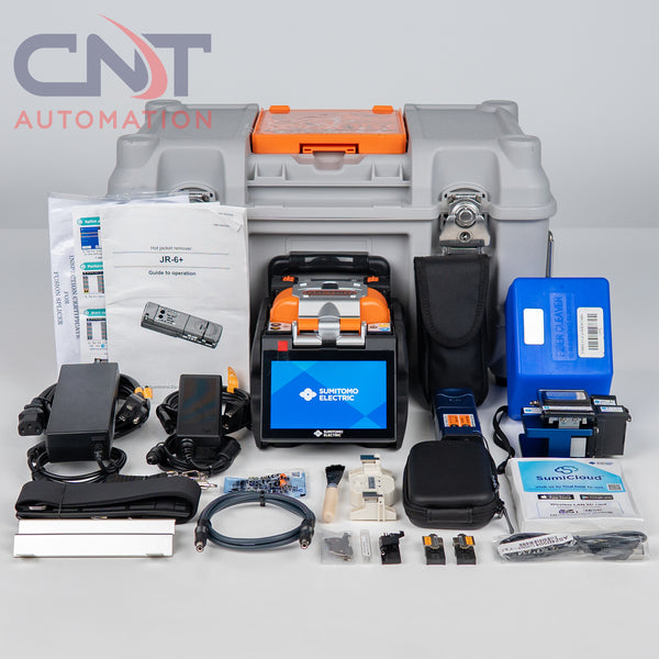 Sumitomo Type-72M12 Fiber Fusion Splicer W/ FC-6RM Cleaver, JR-6+ Jacket Remover