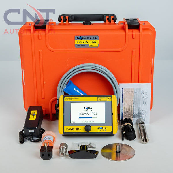 Fluvia RC3 Portable Electromagnetic Water Velocity & Flow Meter