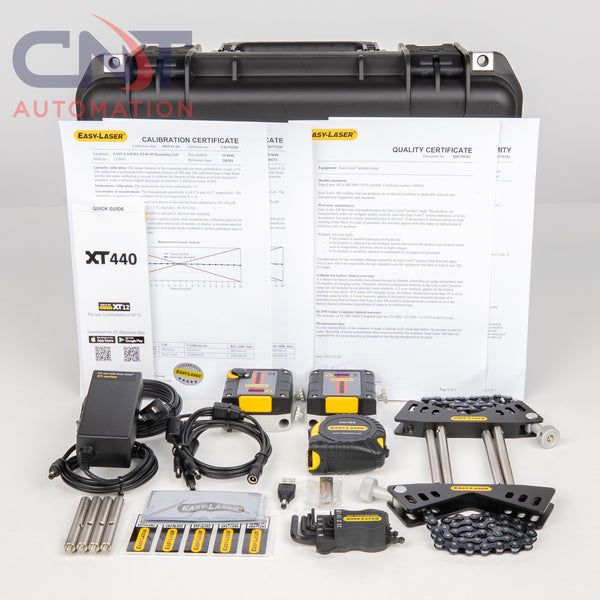 Easy-Laser XT440 Laser Shaft Alignment System W/ XT40-M & XT40-S Calibrated