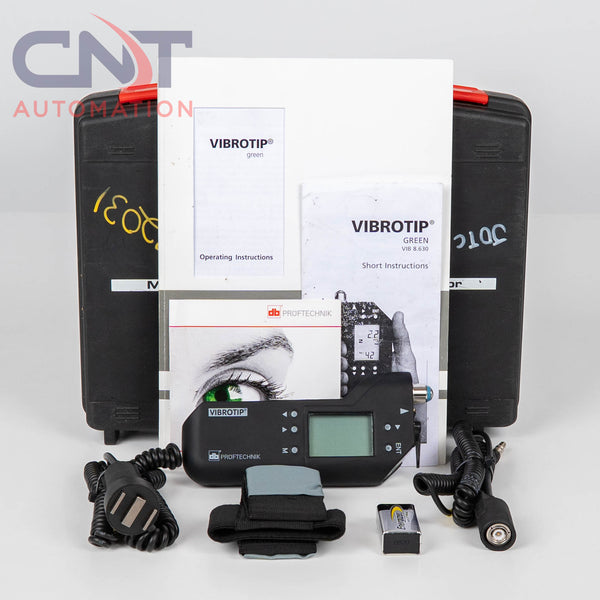 Pruftechnik VIBROTIP VIB 8.630 Vibration Analyzer RPM Temperature Data Collector