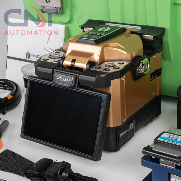 INNO View 5 Core Alignment Fiber Optic Fusion Splicer With AUA-6S Fiber Cleaver