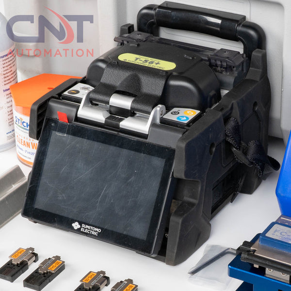 Sumitomo T-56+ Core Alignment Fusion Splicer Fiber Optic Splicer w/ FC-6+ Cleaver
