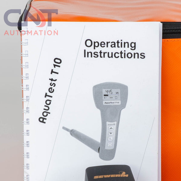 SEWERIN AquaTest T10 SDR Wireless Professional Kit Acoustic Water Leak Detector