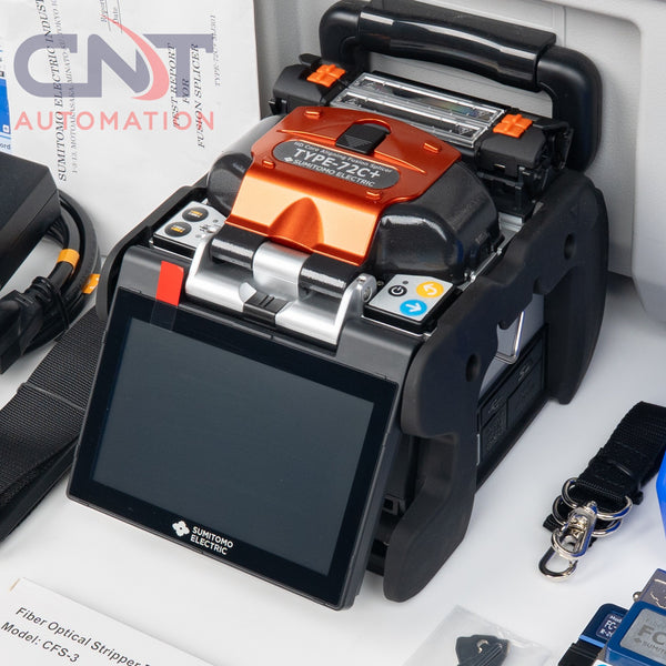 Sumitomo Type-72C+ High Definition Core Aligning Fusion Splicer W/ FC6R+ Cleaver