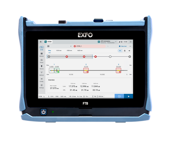 EXFO FTB Lite 720D – Connected Access OTDR