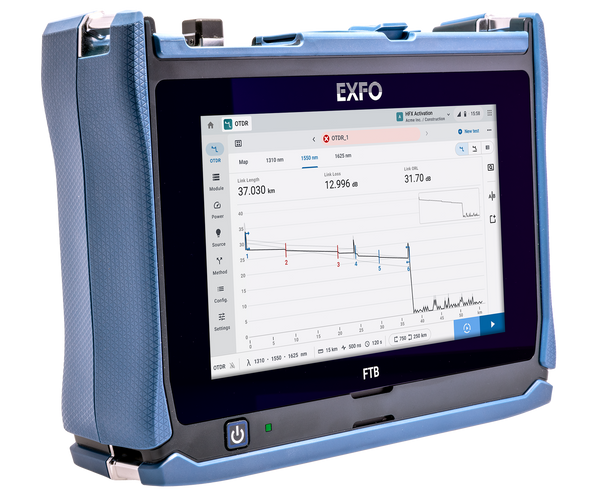 EXFO FTB Lite 750C – Connected Metro and Long-haul OTDR